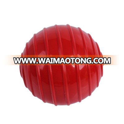 PVC Inflatable Red Body Building Fitness Whorl Massage Ball