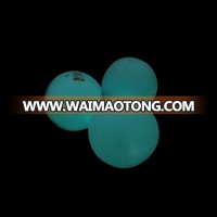 mini glossy green glow in the dark basketballs ball