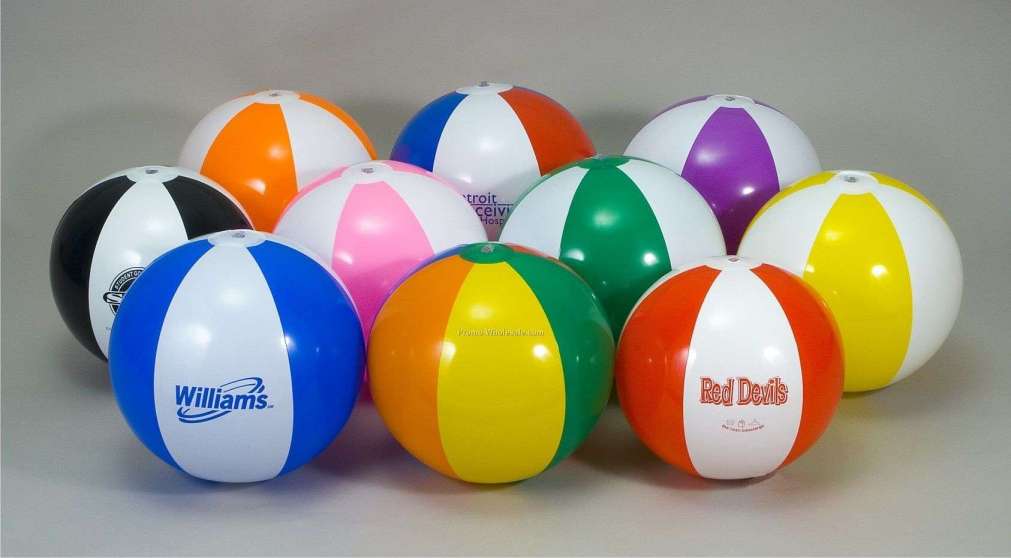 Promotional Clear PVC Inflatable Beach Ball for Playing